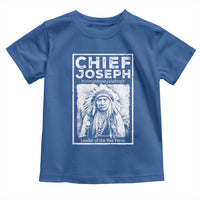 Native American Chief Joseph Toddler T Shirt Leader Of The Nez Perce Indian History - Wonder Print Shop