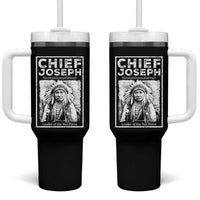 Native American Chief Joseph Tumbler With Handle Leader Of The Nez Perce Indian History - Wonder Print Shop
