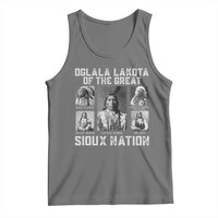 Oglala Lakota Of The Great Sioux Nation Tank Top Native American Chiefs - Wonder Print Shop