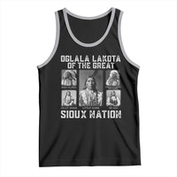 Oglala Lakota Of The Great Sioux Nation Tank Top Native American Chiefs - Wonder Print Shop