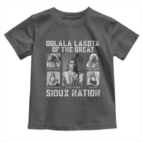 Oglala Lakota Of The Great Sioux Nation Toddler T Shirt Native American Chiefs - Wonder Print Shop