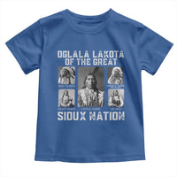 Oglala Lakota Of The Great Sioux Nation Toddler T Shirt Native American Chiefs - Wonder Print Shop