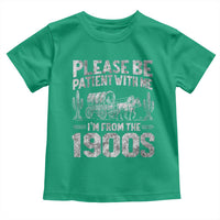Funny Please Be Patient With Me I'm From The 1900s Toddler T Shirt Vintage Carriage - Wonder Print Shop