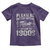 Funny Please Be Patient With Me I'm From The 1900s Toddler T Shirt Vintage Carriage - Wonder Print Shop