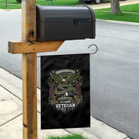 US Military Army Veteran Garden Flag It Cannot Be Inherited Nor Can It Be Purchased I Have Earned It - Wonder Print Shop