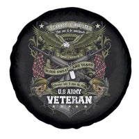 US Military Army Veteran Spare Tire Cover It Cannot Be Inherited Nor Can It Be Purchased I Have Earned It - Wonder Print Shop