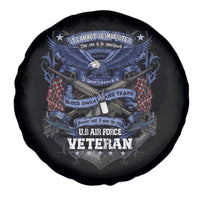 US Military Air Force Veteran Spare Tire Cover It Cannot Be Inherited Nor Can It Be Purchased I Have Earned It - Wonder Print Shop