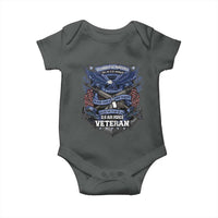 US Military Air Force Veteran Baby Onesie It Cannot Be Inherited Nor Can It Be Purchased I Have Earned It - Wonder Print Shop