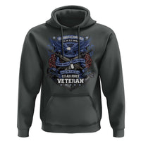US Military Air Force Veteran Hoodie It Cannot Be Inherited Nor Can It Be Purchased I Have Earned It - Wonder Print Shop