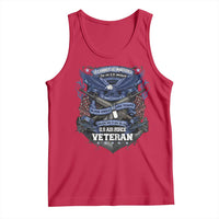 US Military Air Force Veteran Tank Top It Cannot Be Inherited Nor Can It Be Purchased I Have Earned It - Wonder Print Shop