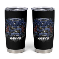 US Military Air Force Veteran Tumbler Cup It Cannot Be Inherited Nor Can It Be Purchased I Have Earned It - Wonder Print Shop