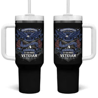 US Military Air Force Veteran Tumbler With Handle It Cannot Be Inherited Nor Can It Be Purchased I Have Earned It - Wonder Print Shop