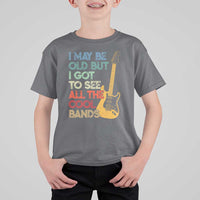Funny I May Be Old But I Got To See All The Cool Bands T Shirt For Kid - Wonder Print Shop