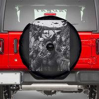 Funny Cryptid Creatures Selfie Spare Tire Cover Bigfoot Alien Cryptozoology Fantasy Mythical Monsters