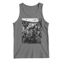 Funny Cryptid Creatures Selfie Tank Top Bigfoot Alien Cryptozoology Fantasy Mythical Monsters