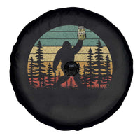 Funny Bigfoot Pickles Lover Spare Tire Cover Retro Sasquatch Cucumber Food Lover