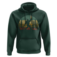 Funny Bigfoot Pickles Lover Hoodie Retro Sasquatch Cucumber Food Lover