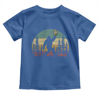 Funny Bigfoot Pickles Lover Toddler T Shirt Retro Sasquatch Cucumber Food Lover