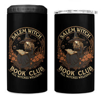 Salem Witch Book Club All Witches Welcome 4 in 1 Can Cooler Tumbler Halloween Book Lover - Wonder Print Shop