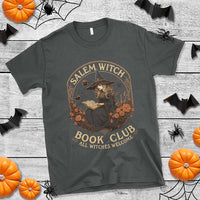 Salem Witch Book Club All Witches Welcome T Shirt Halloween Book Lover - Wonder Print Shop