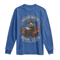 Salem Witch Book Club All Witches Welcome Long Sleeve Shirt Halloween Book Lover - Wonder Print Shop