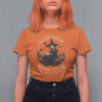 Salem Witch Book Club All Witches Welcome T Shirt For Women Halloween Book Lover - Wonder Print Shop