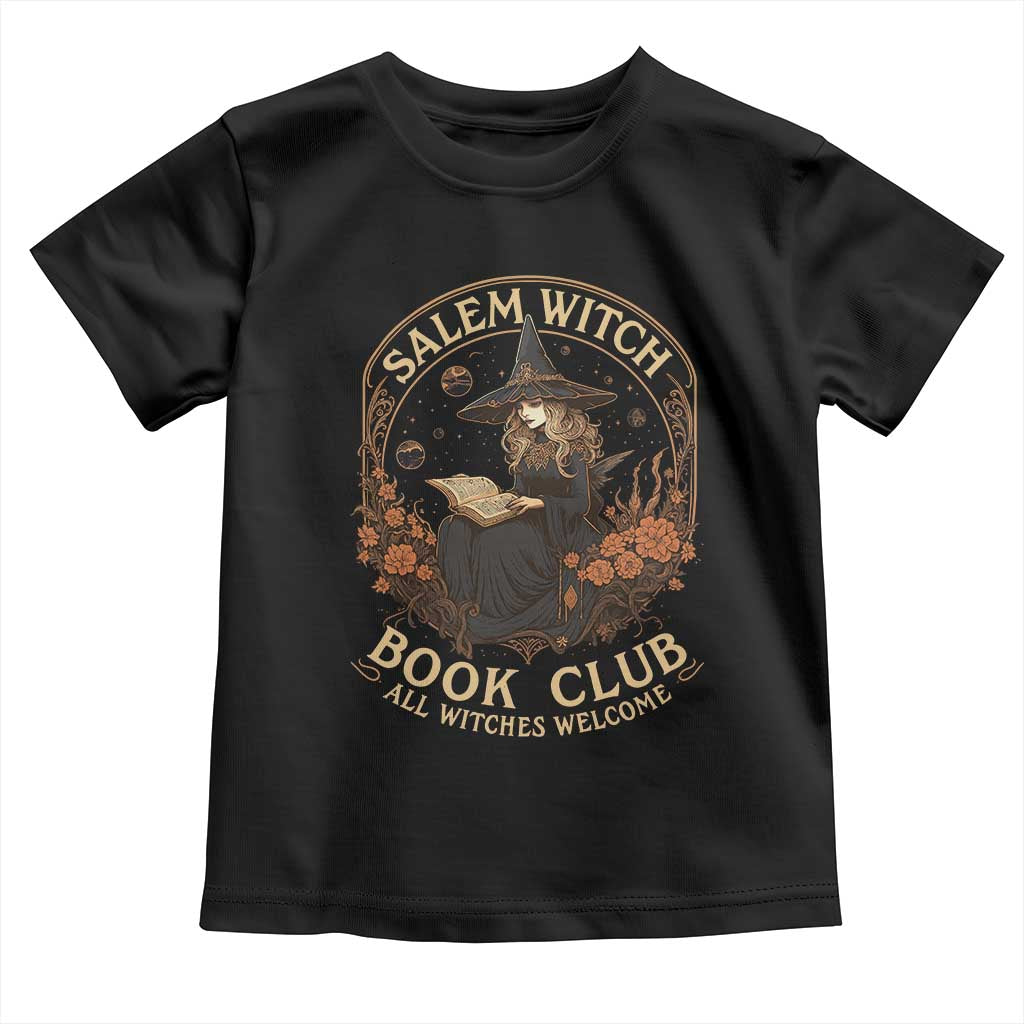 Salem Witch Book Club All Witches Welcome Toddler T Shirt Halloween Book Lover - Wonder Print Shop
