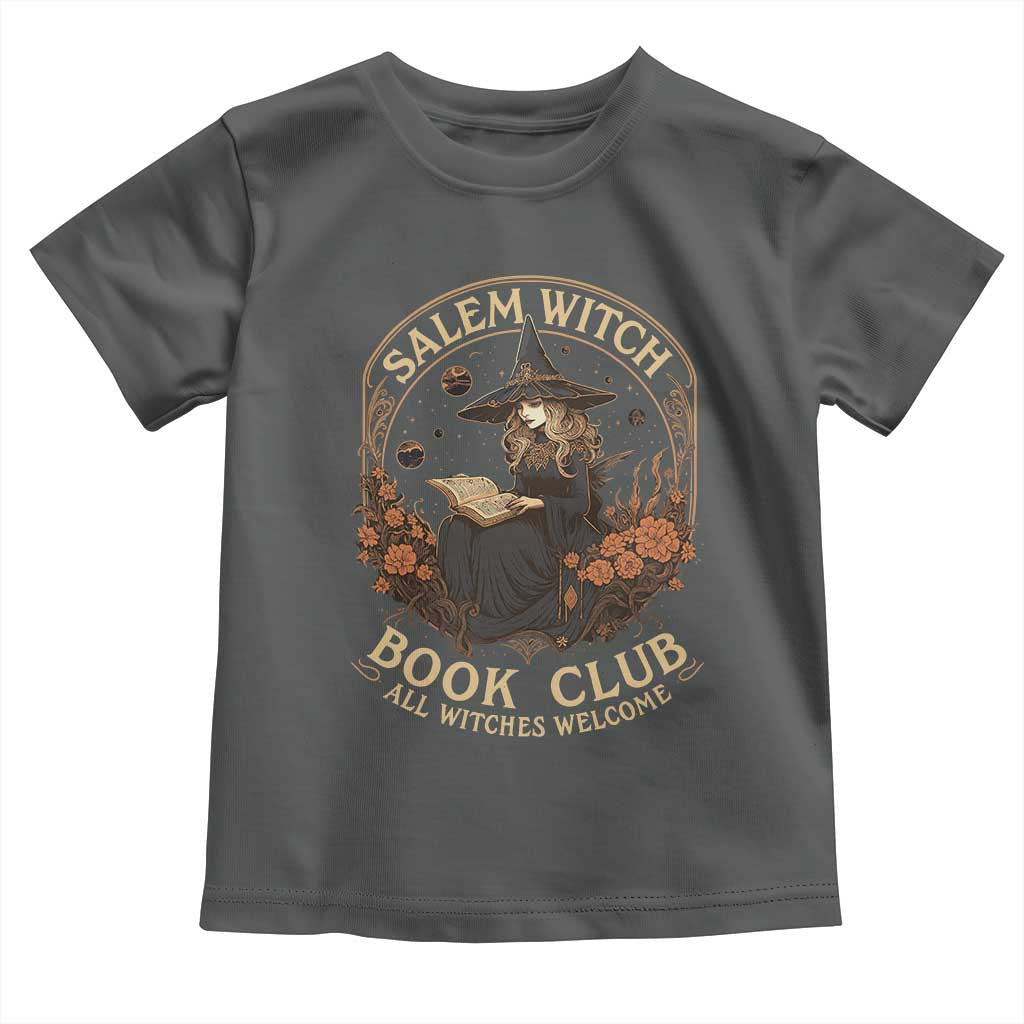 Salem Witch Book Club All Witches Welcome Toddler T Shirt Halloween Book Lover - Wonder Print Shop
