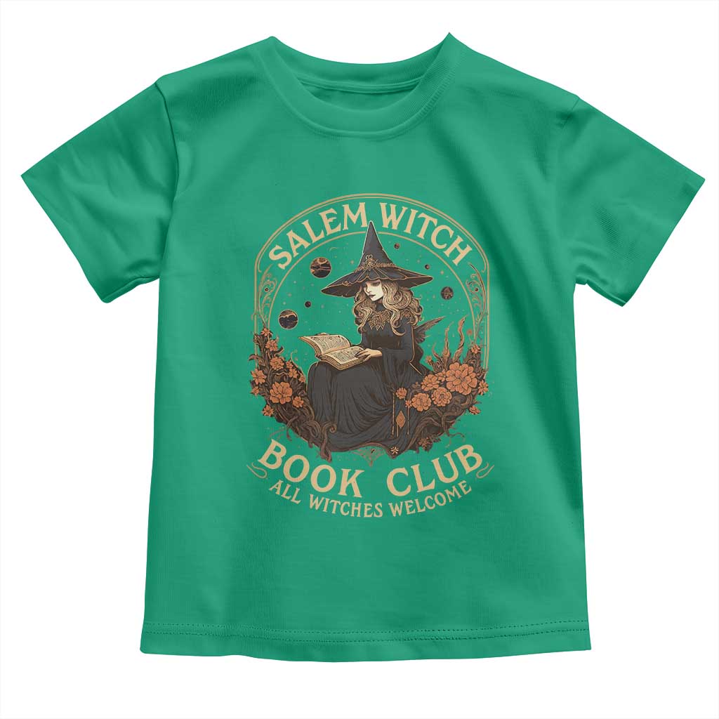 Salem Witch Book Club All Witches Welcome Toddler T Shirt Halloween Book Lover - Wonder Print Shop