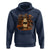 Halloween Book Lover Hoodie Spooky Ghost Reading Book Librarians Bookworm - Wonder Print Shop