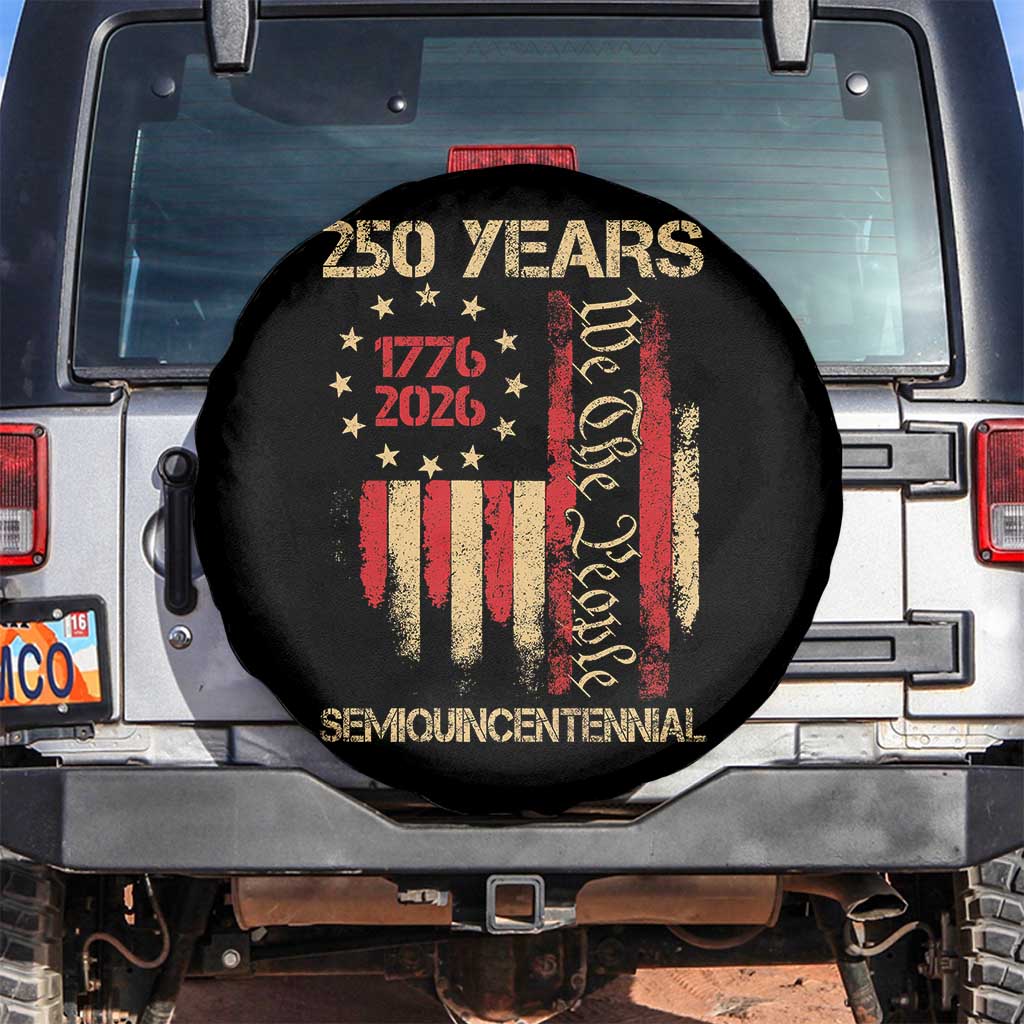 250 Years Semiquincentennial Spare Tire Cover 250th America Anniversary Independence Day
