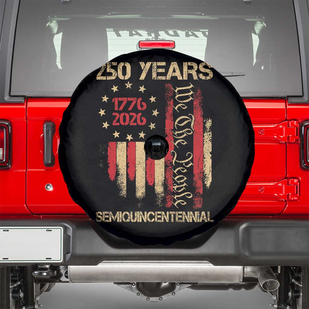 250 Years Semiquincentennial Spare Tire Cover 250th America Anniversary Independence Day