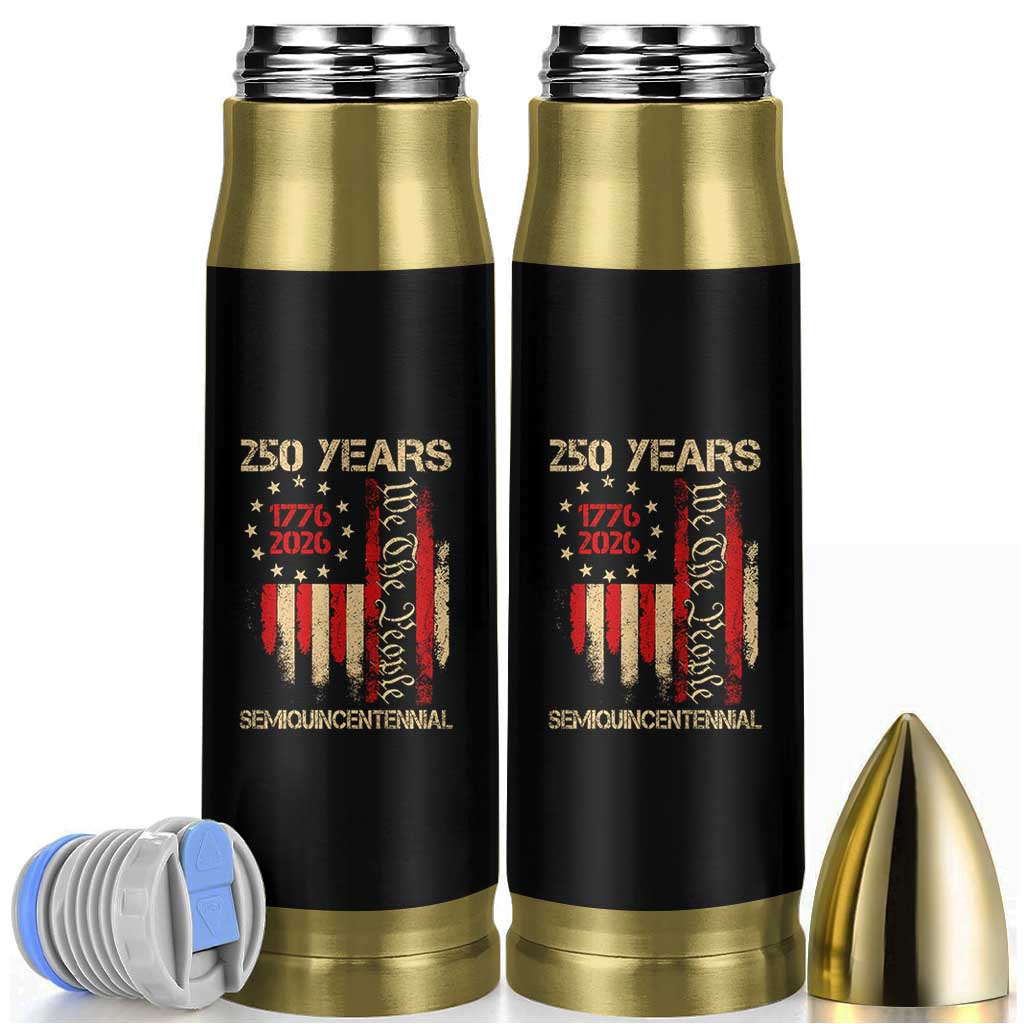 250 Years Semiquincentennial Bullet Tumbler 250th America Anniversary Independence Day