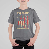 250 Years Semiquincentennial T Shirt For Kid 250th America Anniversary Independence Day