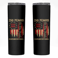 250 Years Semiquincentennial Skinny Tumbler 250th America Anniversary Independence Day