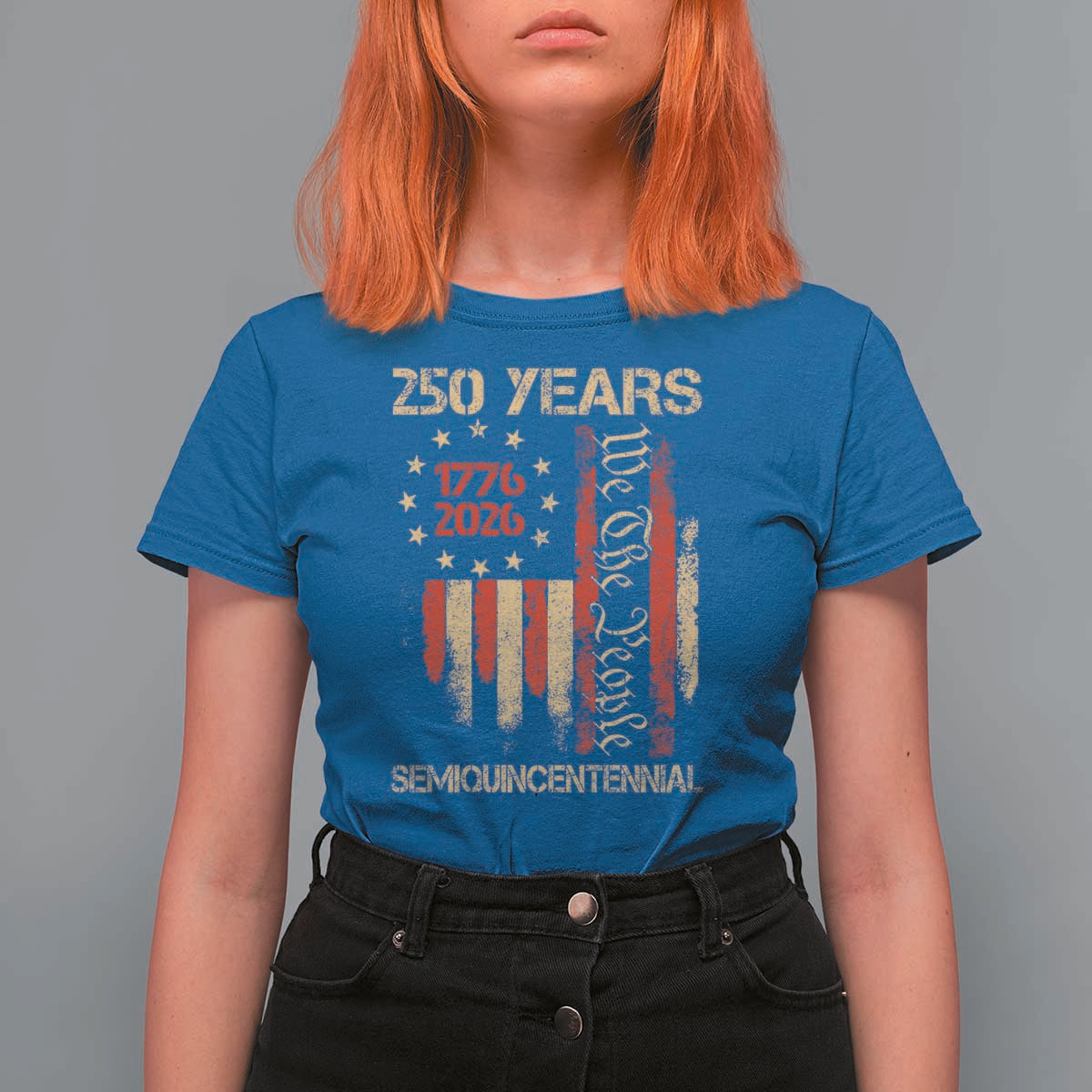 250 Years Semiquincentennial T Shirt For Women 250th America Anniversary Independence Day