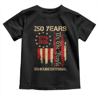 250 Years Semiquincentennial Toddler T Shirt 250th America Anniversary Independence Day