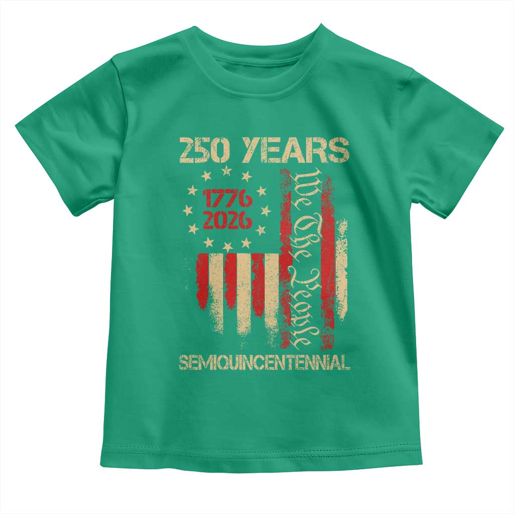 250 Years Semiquincentennial Toddler T Shirt 250th America Anniversary Independence Day