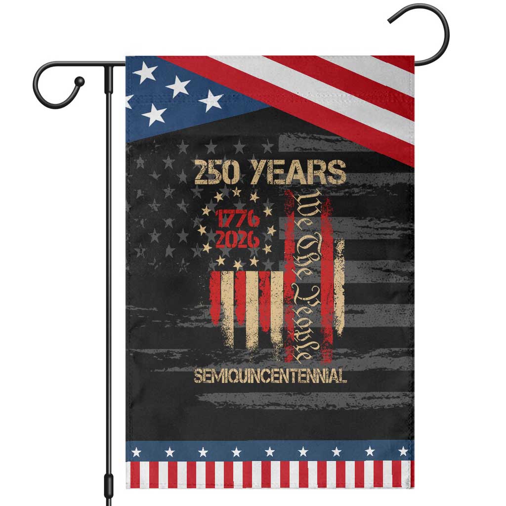 250 Years Semiquincentennial Garden Flag 250th America Anniversary Independence Day