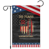 250 Years Semiquincentennial Garden Flag 250th America Anniversary Independence Day
