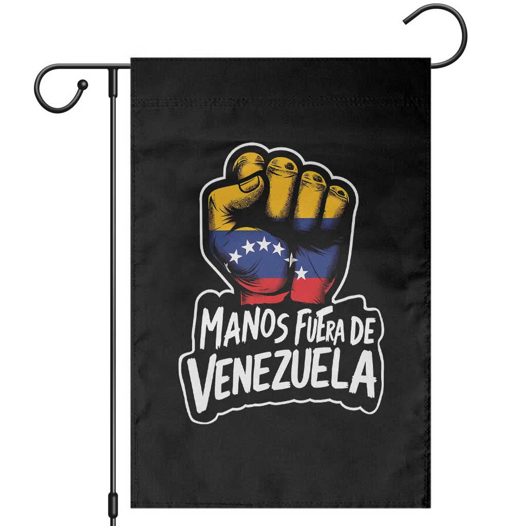 Manos Fuera De Venezuela Garden Flag Venezuelan Flag - Wonder Print Shop