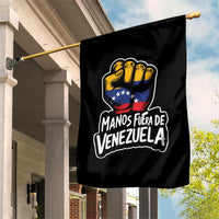 Manos Fuera De Venezuela Garden Flag Venezuelan Flag - Wonder Print Shop
