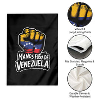 Manos Fuera De Venezuela Garden Flag Venezuelan Flag - Wonder Print Shop