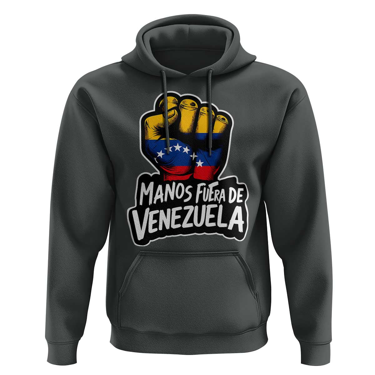 Manos Fuera De Venezuela Hoodie Venezuelan Flag - Wonder Print Shop