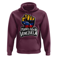 Manos Fuera De Venezuela Hoodie Venezuelan Flag - Wonder Print Shop