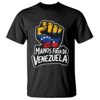 Manos Fuera De Venezuela T Shirt Venezuelan Flag - Wonder Print Shop