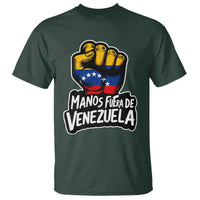 Manos Fuera De Venezuela T Shirt Venezuelan Flag - Wonder Print Shop