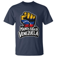 Manos Fuera De Venezuela T Shirt Venezuelan Flag - Wonder Print Shop