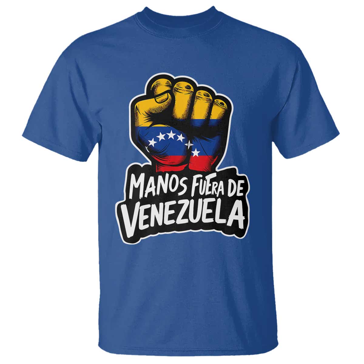Manos Fuera De Venezuela T Shirt Venezuelan Flag - Wonder Print Shop