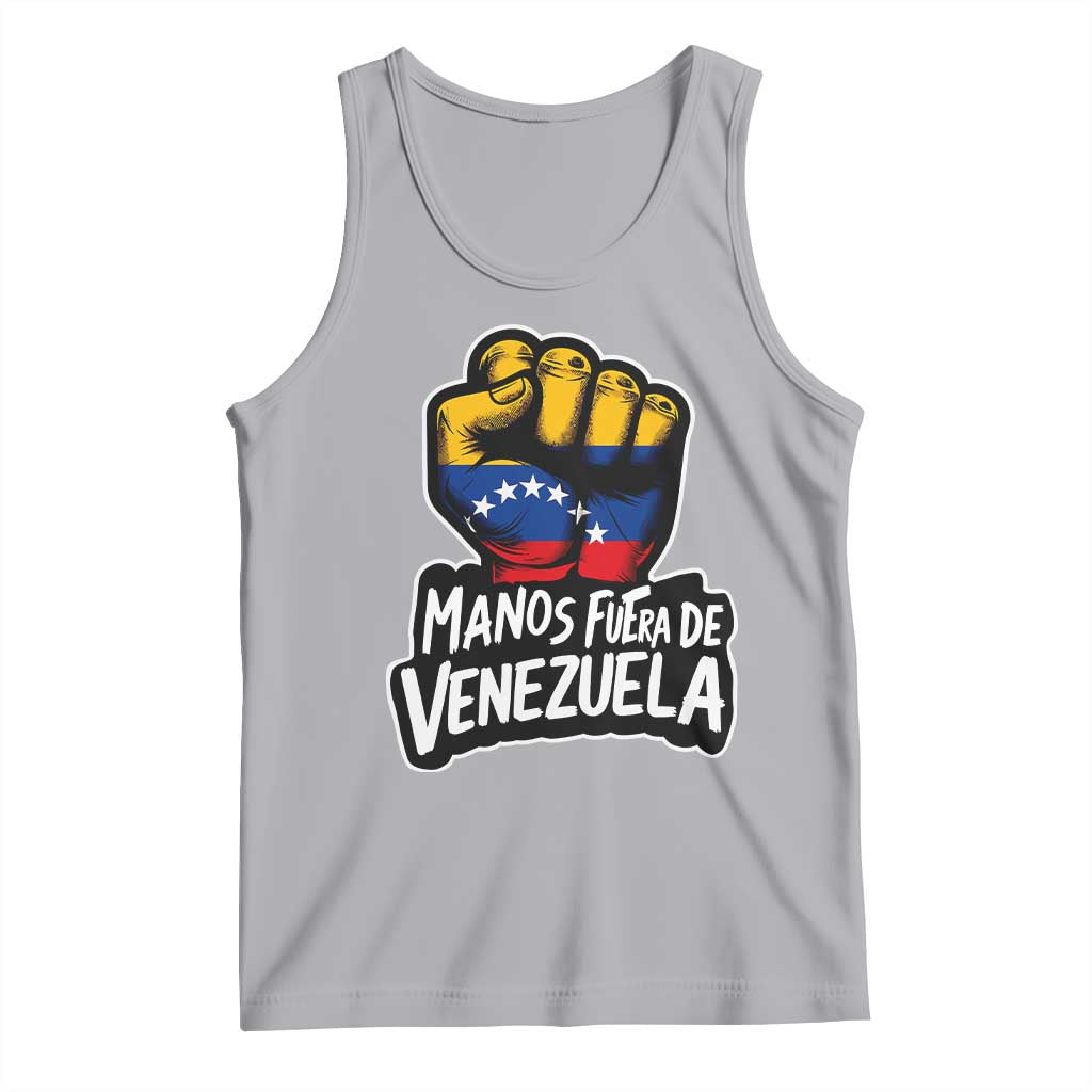 Manos Fuera De Venezuela Tank Top Venezuelan Flag - Wonder Print Shop